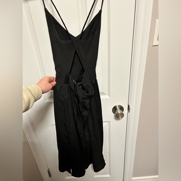 Black Midi Dress - Picture 2 of 3